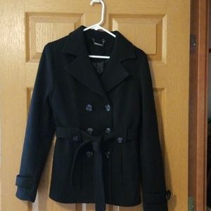 Black Pea Coat